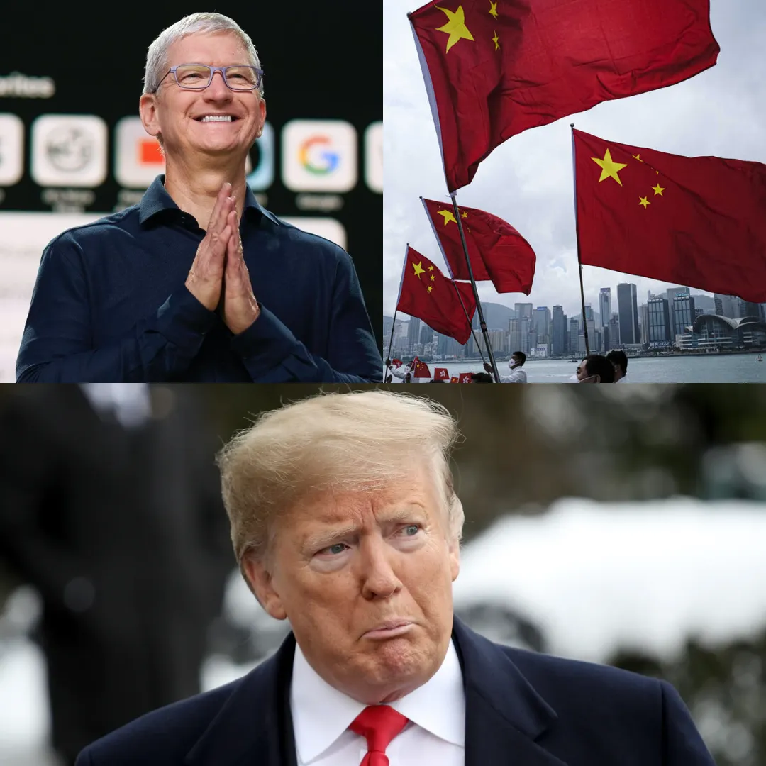 Tim Cook is heavily criticized after abandoning the "home market" to partner with China, causing outrage among millions of Americans