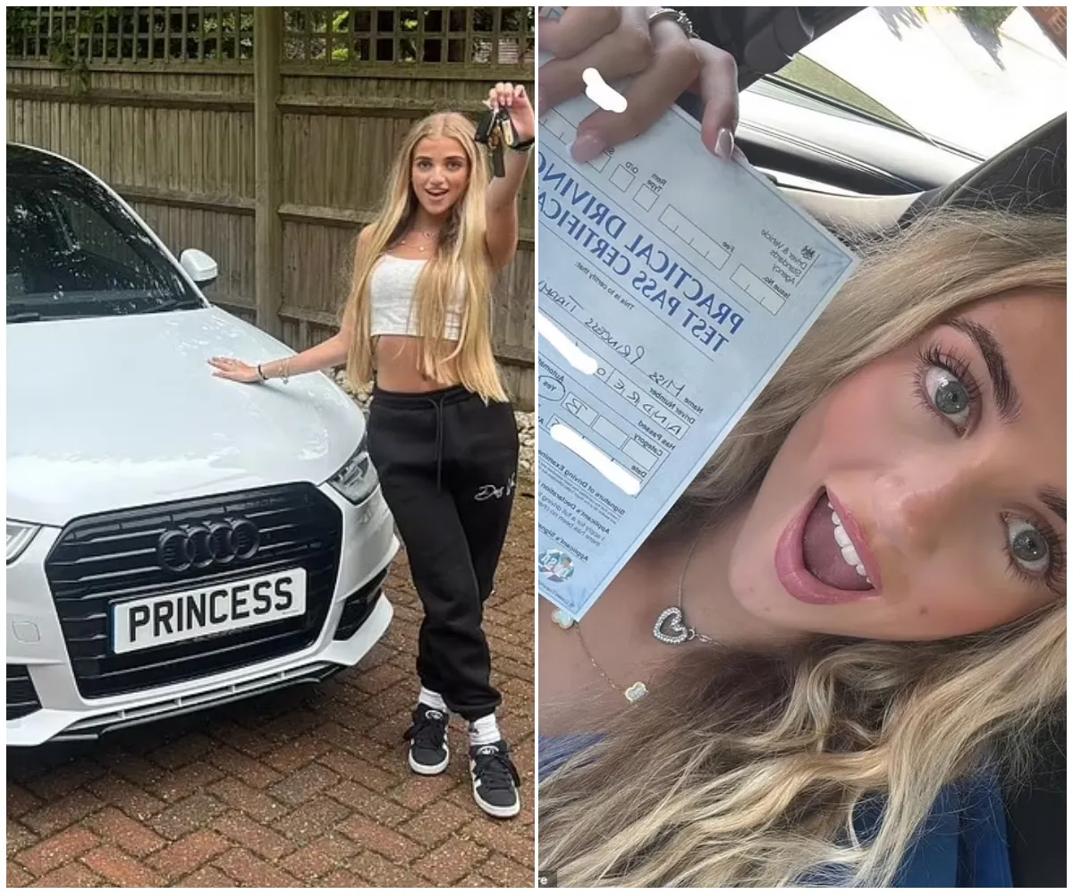 Princess Andre shocks fans with £10,000 first car just TWO weeks after passing driving test – flaunts personalised plates and luxury lifestyle as ITV reality show cameras roll - suong