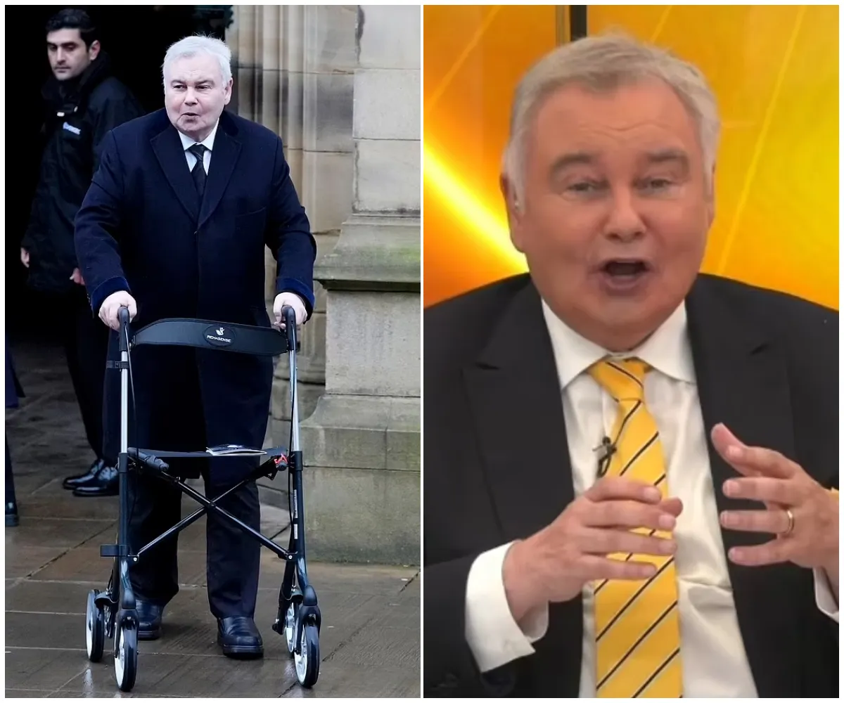 ‘I could walk... now I can’t’: Eamonn Holmes, 65, shares heartbreaking health update just days after falling off his chair live on air – as GB News host battles pain, paralysis and the breakdown of his 14-year marriage - suong