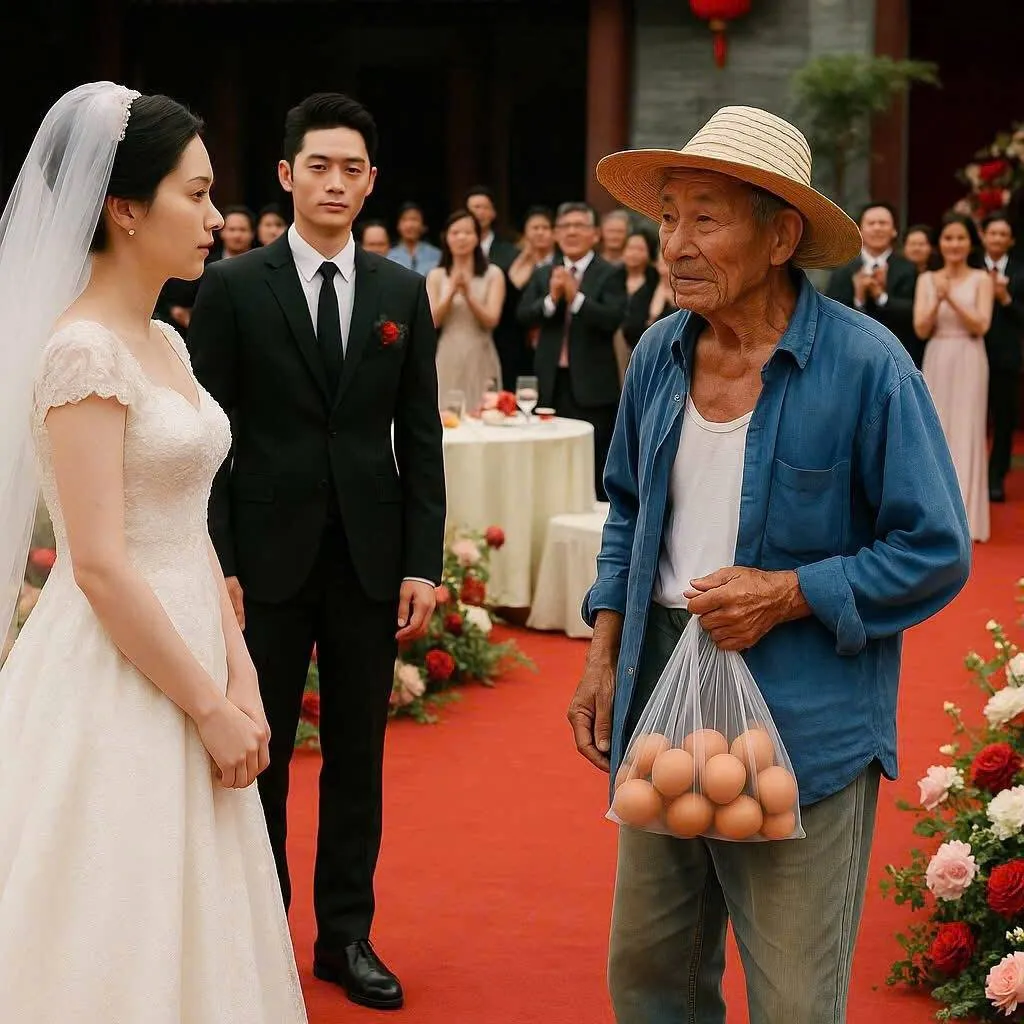 Người cha Tỷ phú giả làm ông “bán trứng nghèo” đến lễ cưới thử lòng con dâu tương lai và cái kết ….