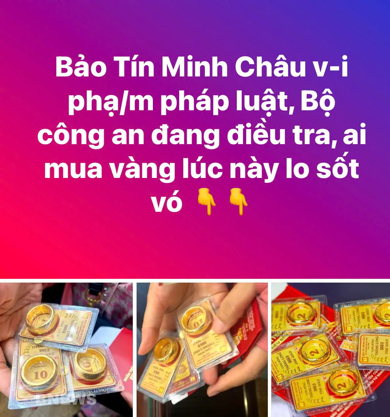 Bảo Tín Minh Châu vi phạm loạt quy định