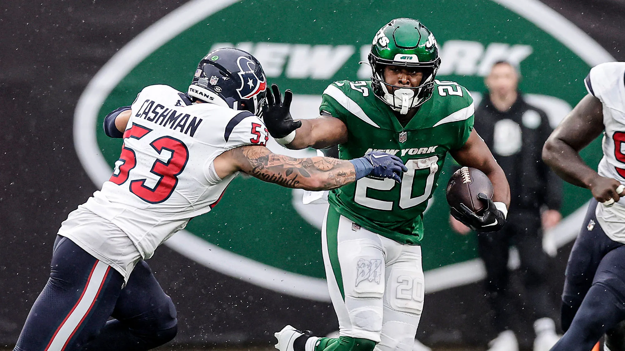 Texans linked to unlikely trade for Jets running back Breece Hall