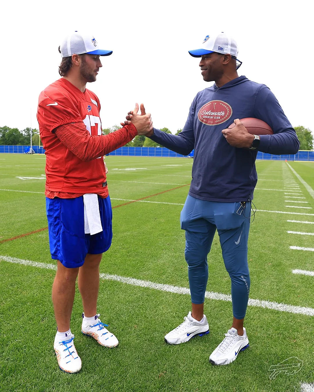 Josh Allen Turns Heads First Day Back With the Bills