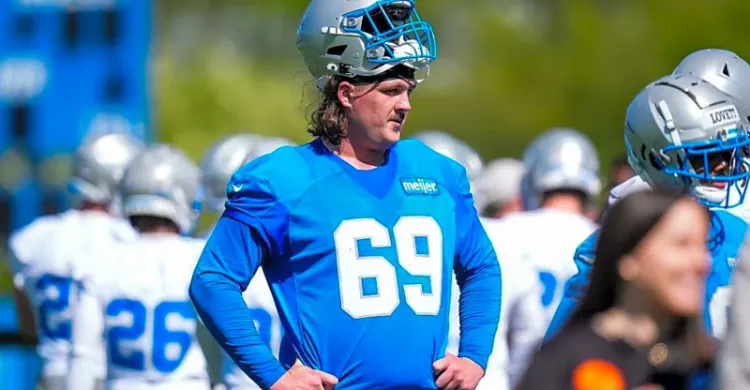 Why Tate Ratledge still hasn't signed his rookie deal with the Lions despite the rest of the class signing theirs