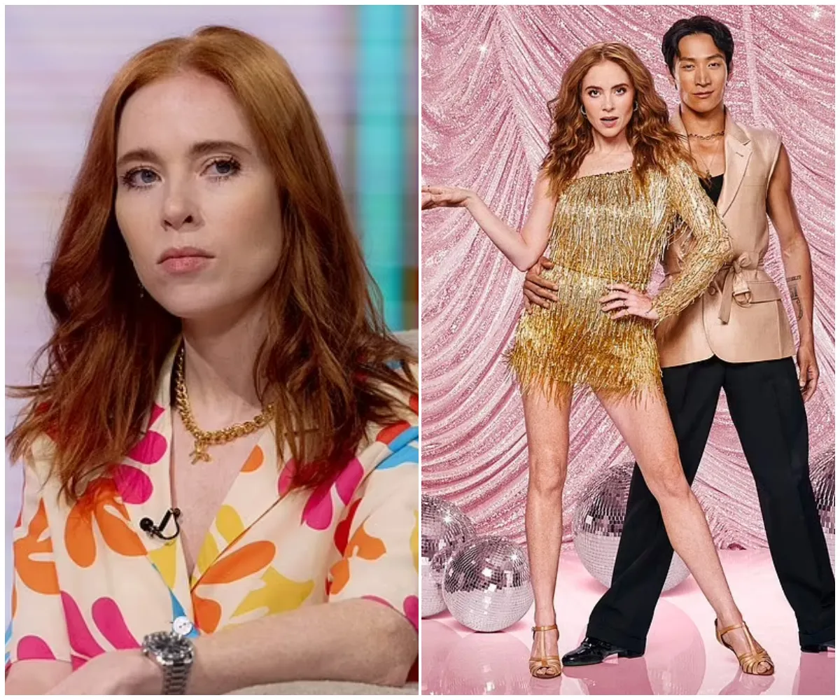 'Worse than childbirth!' Angela Scanlon says Strictly Come Dancing left her BLEEDING and broken as she reveals brutal behind-the-scenes injuries – including losing toenails, raw heels and emotional breakdowns in the Himalayas - suong
