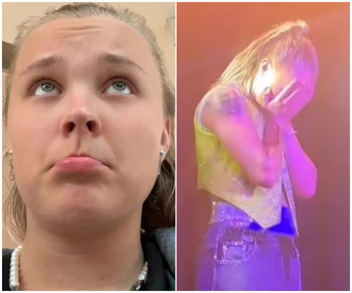 JoJo Siwa breaks down in tears on stage and later admits she’s ‘faking her energy’ to keep going – fans fear pop star is ‘pushing herself too far’ after emotional confession and whirlwind post-Big Brother schedule - suong