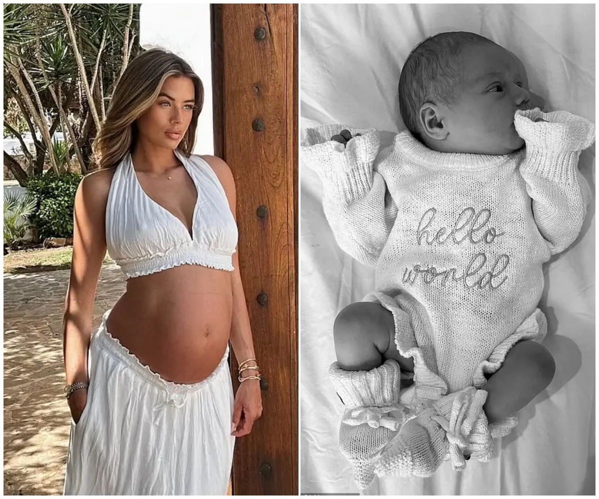 Arabella Chi gives birth to a baby girl! Love Island star shares adorable photo of newborn as she welcomes first child with boyfriend Billy Henty - suong