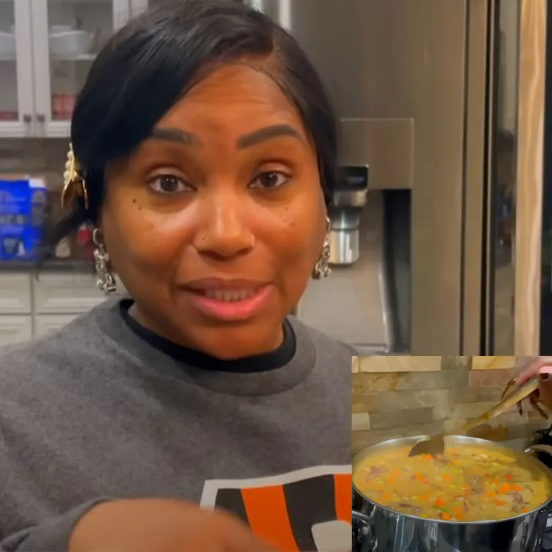 My Journey Cooking BBQ Beef Veggie Soup with My Loving Husband