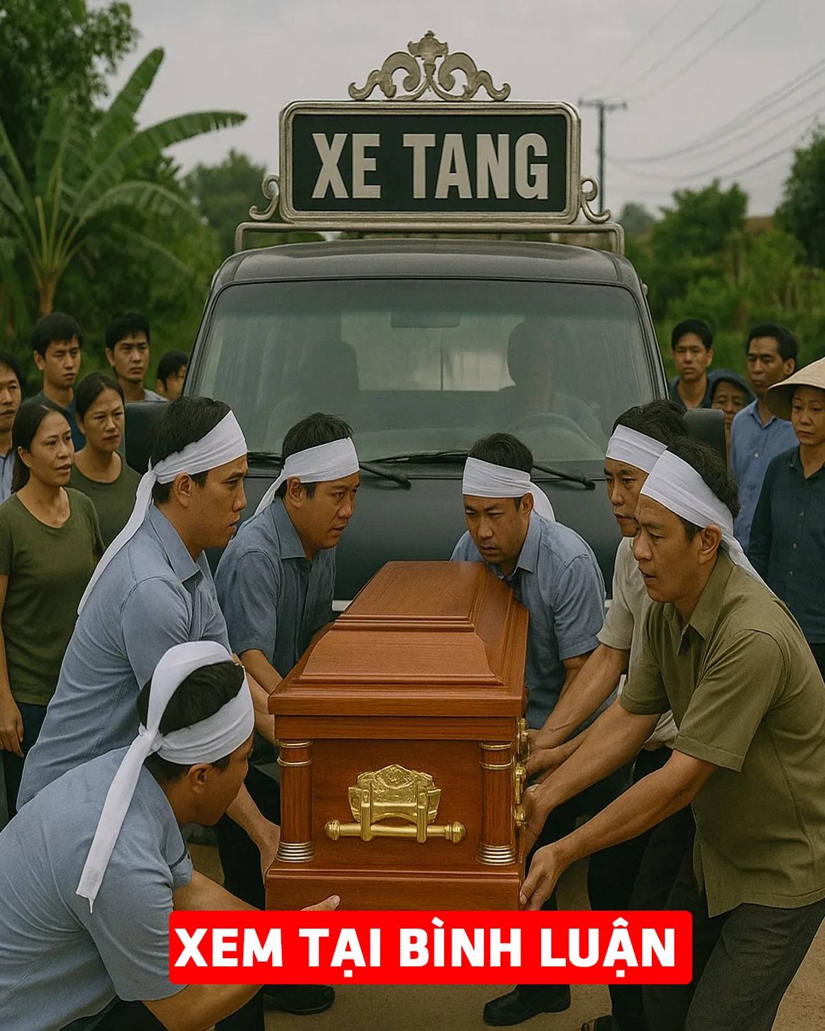 Xe ta;/ng vừa mới lăn bánh được 5 phút thì điện thoại của người m-/ất trong quan tài reo vang không ngớt