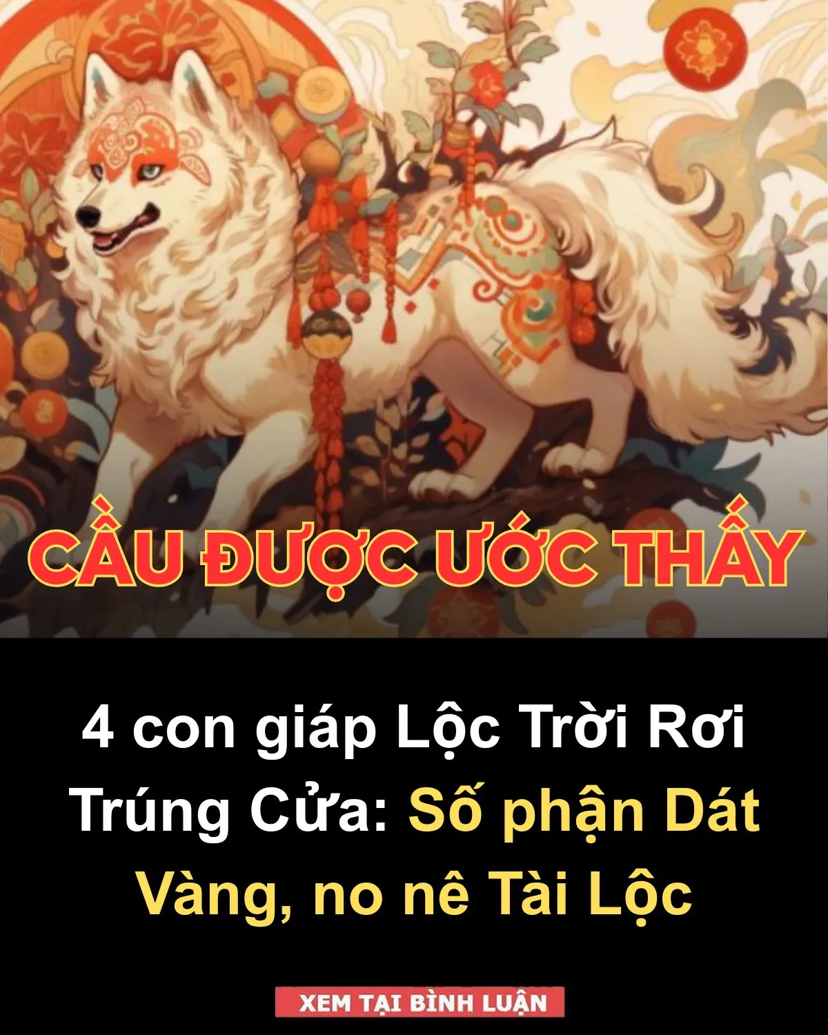 4 con giáp Lộc Trời Rơi Trúng Cửa: Số phận Dát Vàng, no nê Tài Lộc