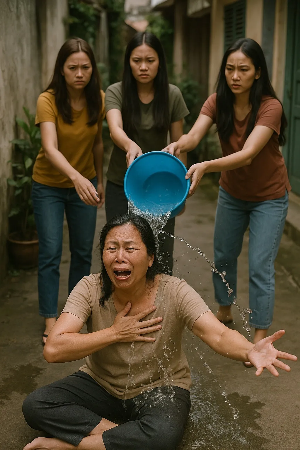 3 cô con gá::i bất hiếu muốn chiếm đoạt ngôi nhà 3 tỷ mà nhẫn tâm làm điều này với mẹ mình…và cái k/ết r/ù/ng mì/nh