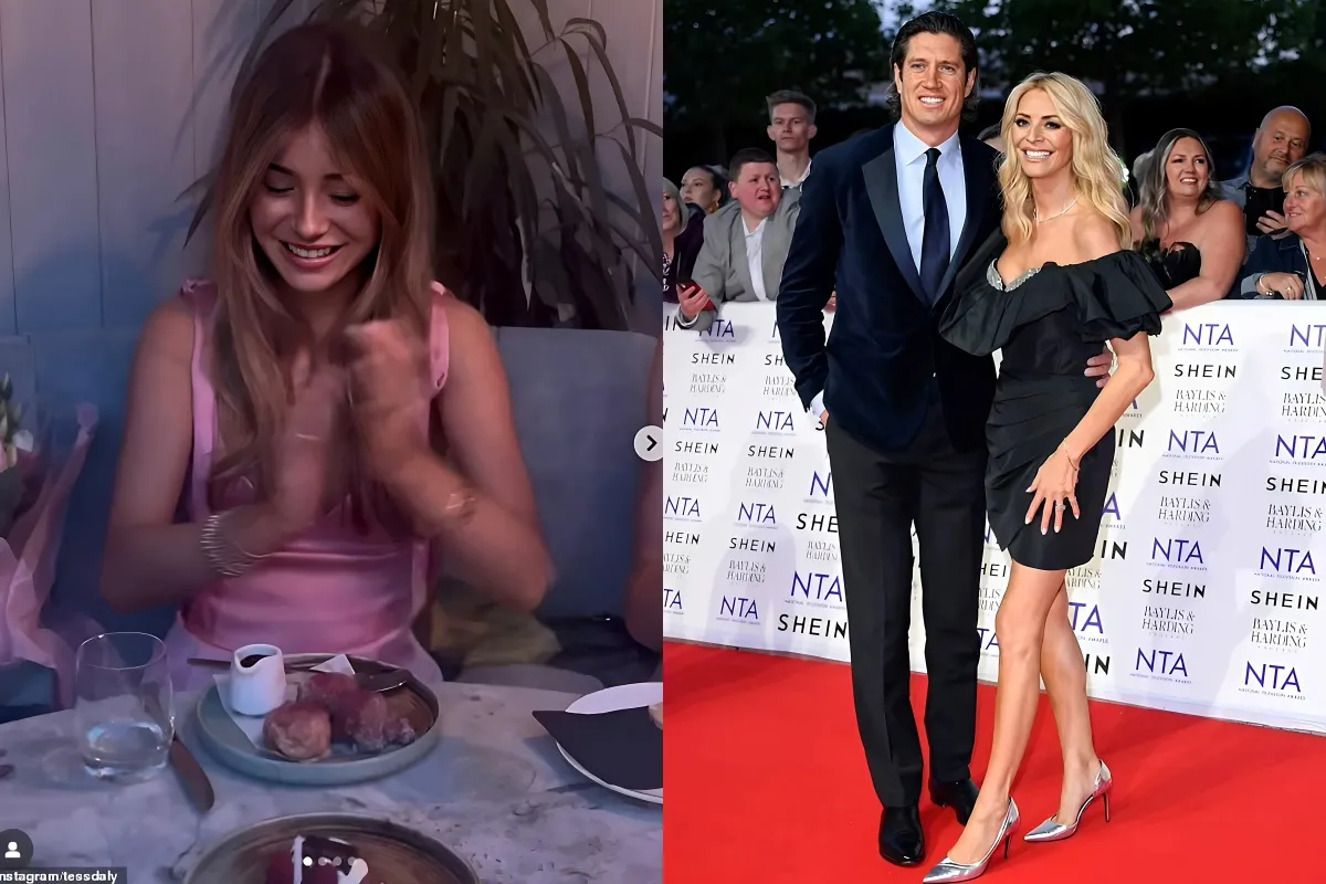 Tess Daly shares rare snap of lookalike daughter Amber as she and husband Vernon Kay gush over teenager on her 16th birthday liennhi