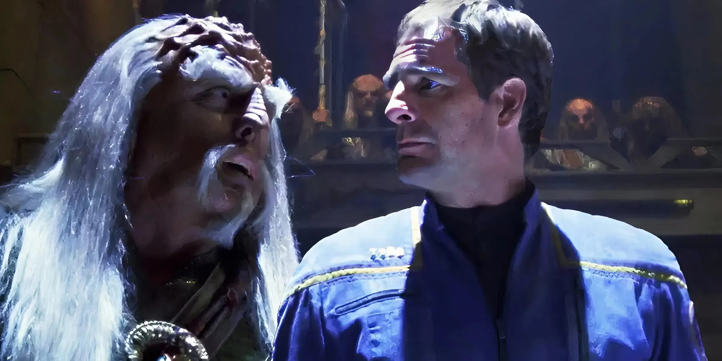 214 Years Before Star Trek: TNG, Enterprise’s Captain Archer Met Worf’s Klingon Enemy
