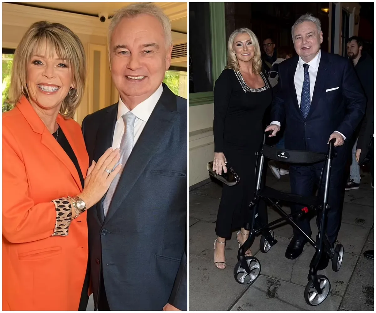 Eamonn Holmes puts on loved-up display with glamorous girlfriend Katie Alexander just days after estranged wife Ruth Langsford ‘called in the lawyers’ to block him from inheriting her share of £3.6M marital home  - suong
