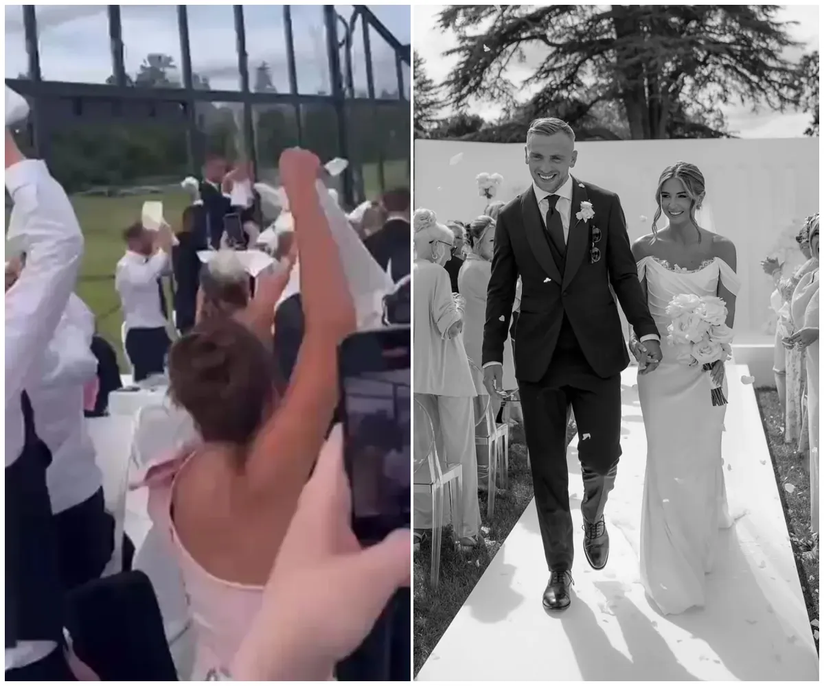 Inside Dani Dyer’s £10,000 wedding dress fairytale as she marries Premier League star Jarrod Bowen in lavish countryside ceremony — while dad Danny is BANNED from swearing and she signs secret deal to join Strictly Come Dancing - suong