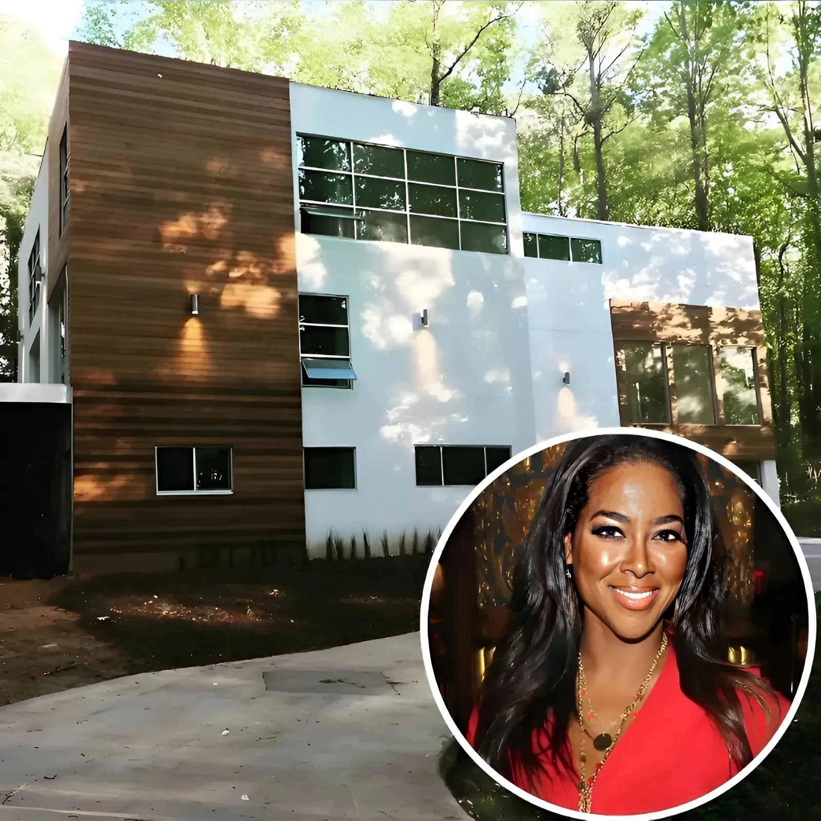 RHOA’s Kenya Moore Atlanta Home Up For Auction Due to Unpaid Tax Bill!   Find Out How Much She Owes!