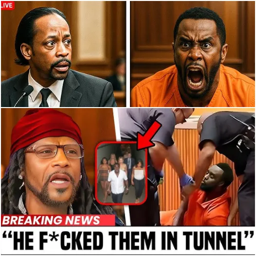 Tension in c:o:u:rt :Diddy LOSES IT in Court as Katt Williams EXPOSES Dark Rituals in Underground Tunnel