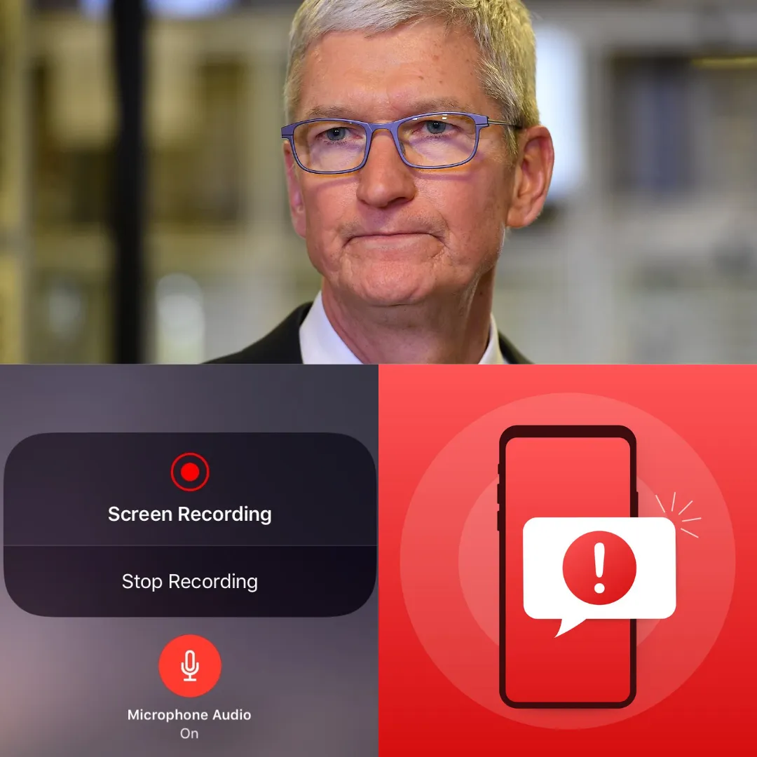 Apple is suspected of spying on users through a secret screen recording feature