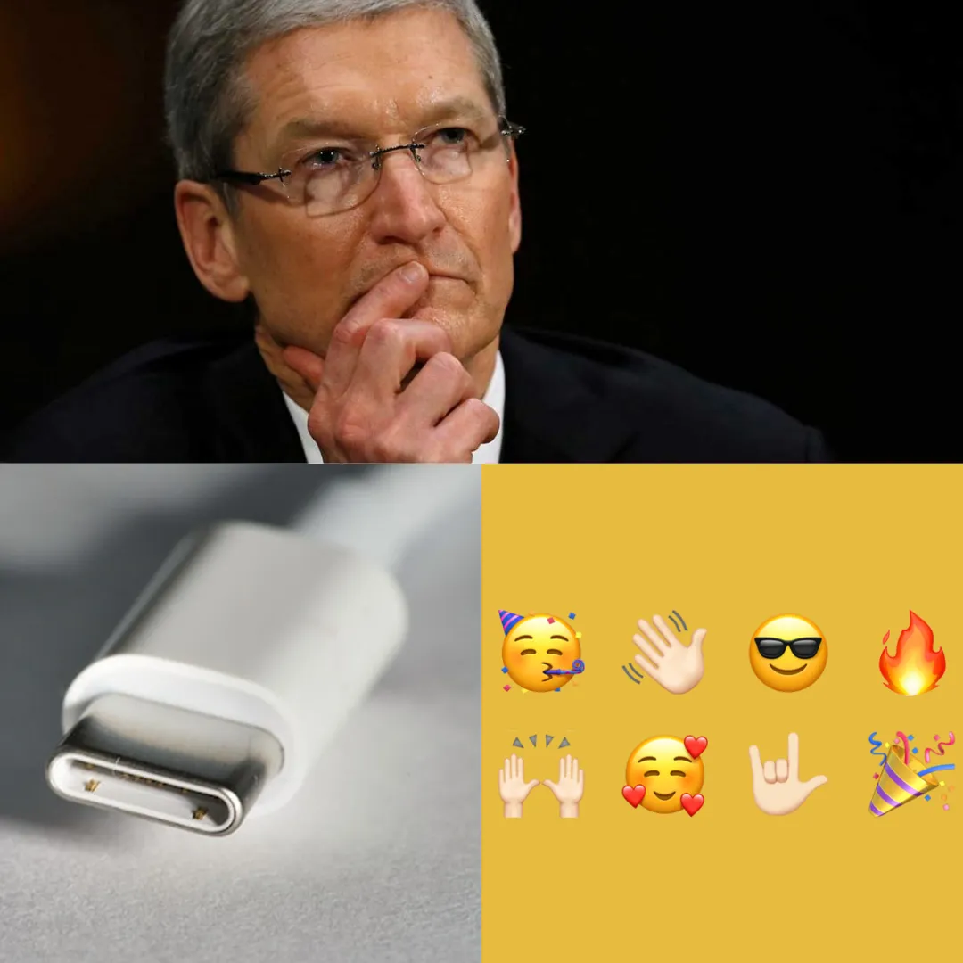 Apple in 2025: no more creativity, no more innovation, just a USB-C charger and new emojis