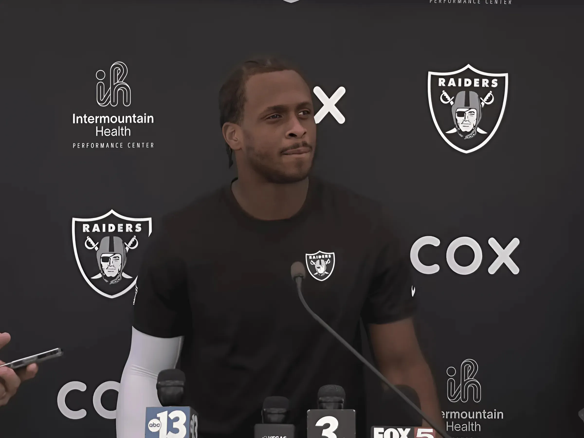 Geno Smith is letting everyone know that the Raiders got more than what most people think when they traded for him
