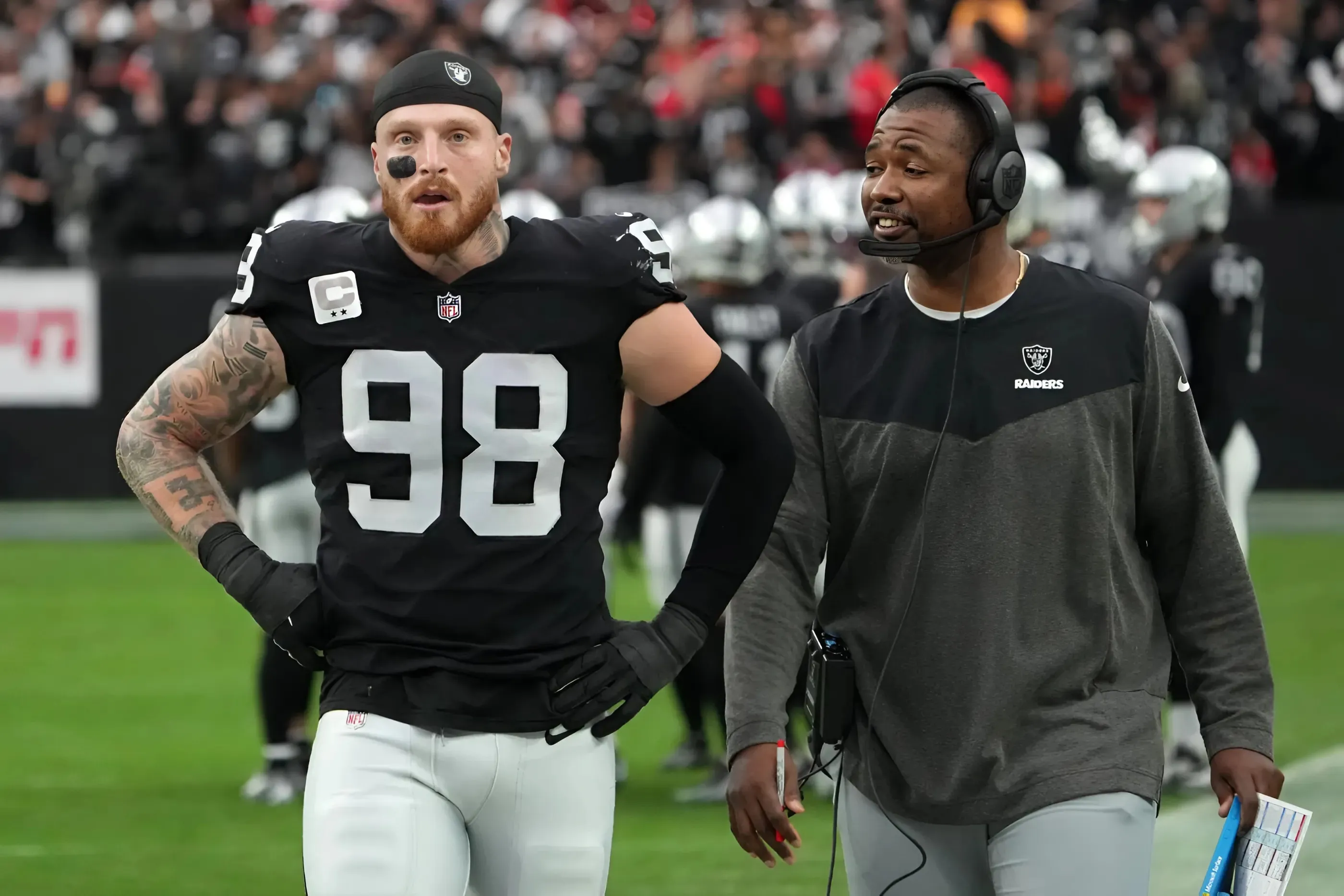 Maxx Crosby shares one lesson he wants to impart on Raiders rookie class