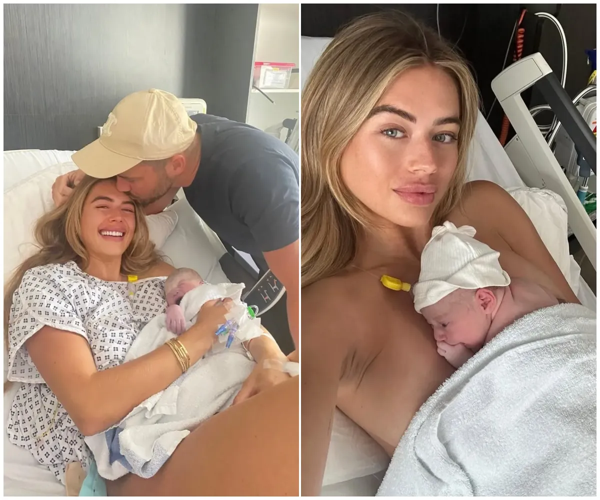 Love Island’s Arabella Chi, 34, shares first heart-melting snaps of baby girl Gigi Harper after secret birth with Billy Henty — inside her emotional hospital moments, new mum glow, and life in the blissful ‘baby bubble’ - suong