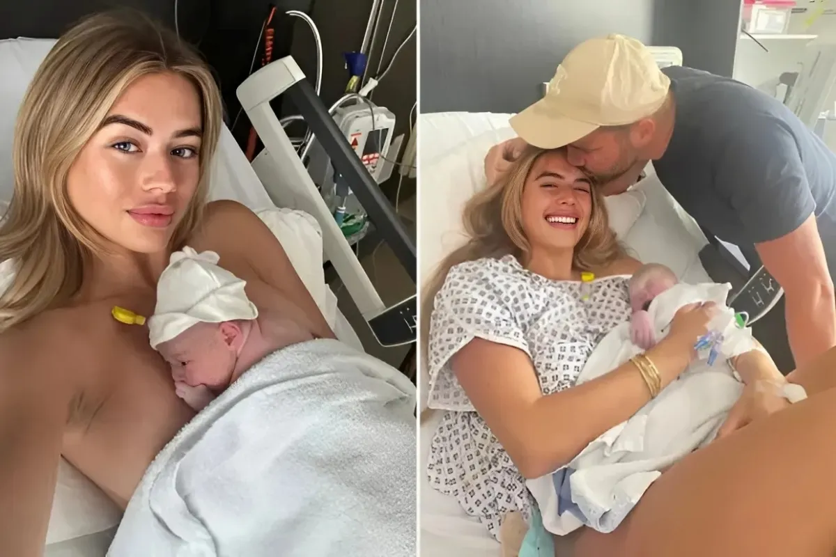 New mum Arabella Chi shares sweet snaps of baby girl after welcoming first child with Billy Henty ngocc
