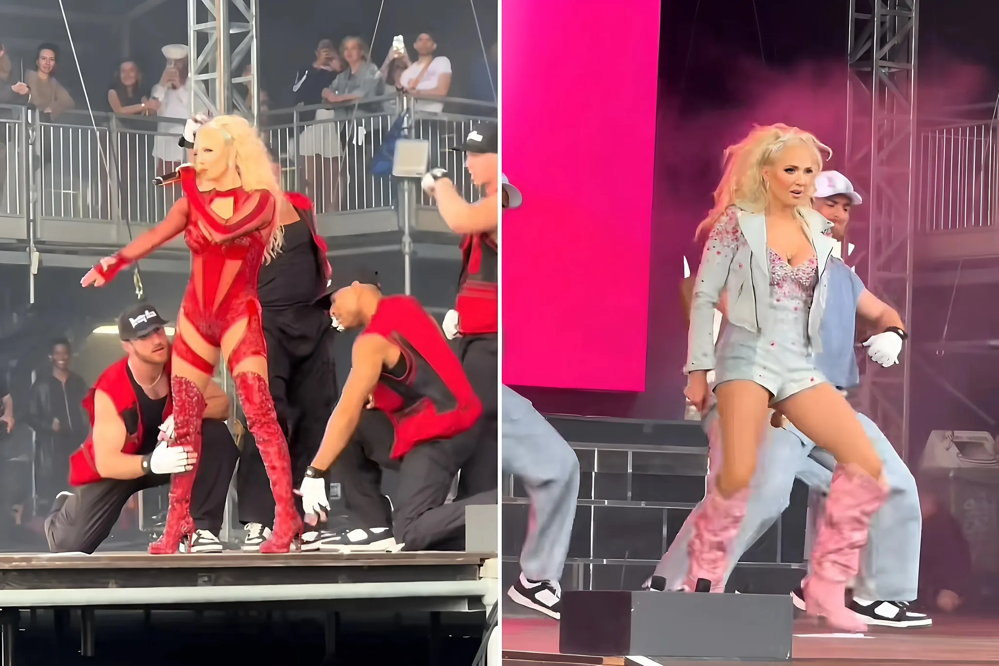 Cameras are allegedly up for Season 15 at Mighty Hoopla for Erika’s performance! Dorit and Boz are rumoured to be backstage!