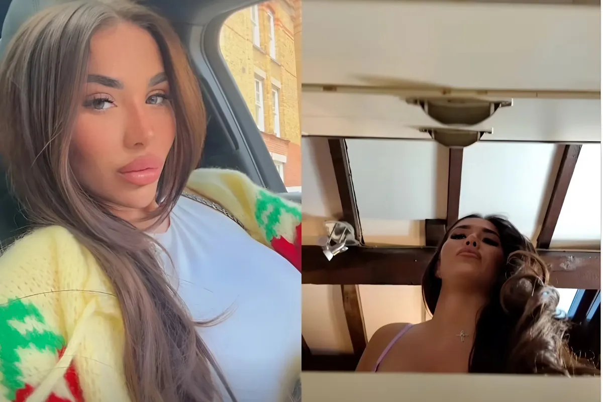 Chloe Brockett shows ex-boyfriend Jack Fincham what he's missing as she puts on a VERY busty display in lace bra following their sixth split liennhi