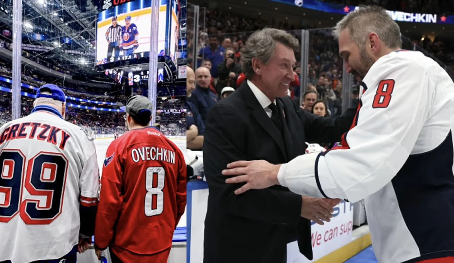 Wayne Gretzky says he thought Alex Ovechkin could break the goals record after he scored ‘The Goal’ in 2006: ‘When I was coaching against him’