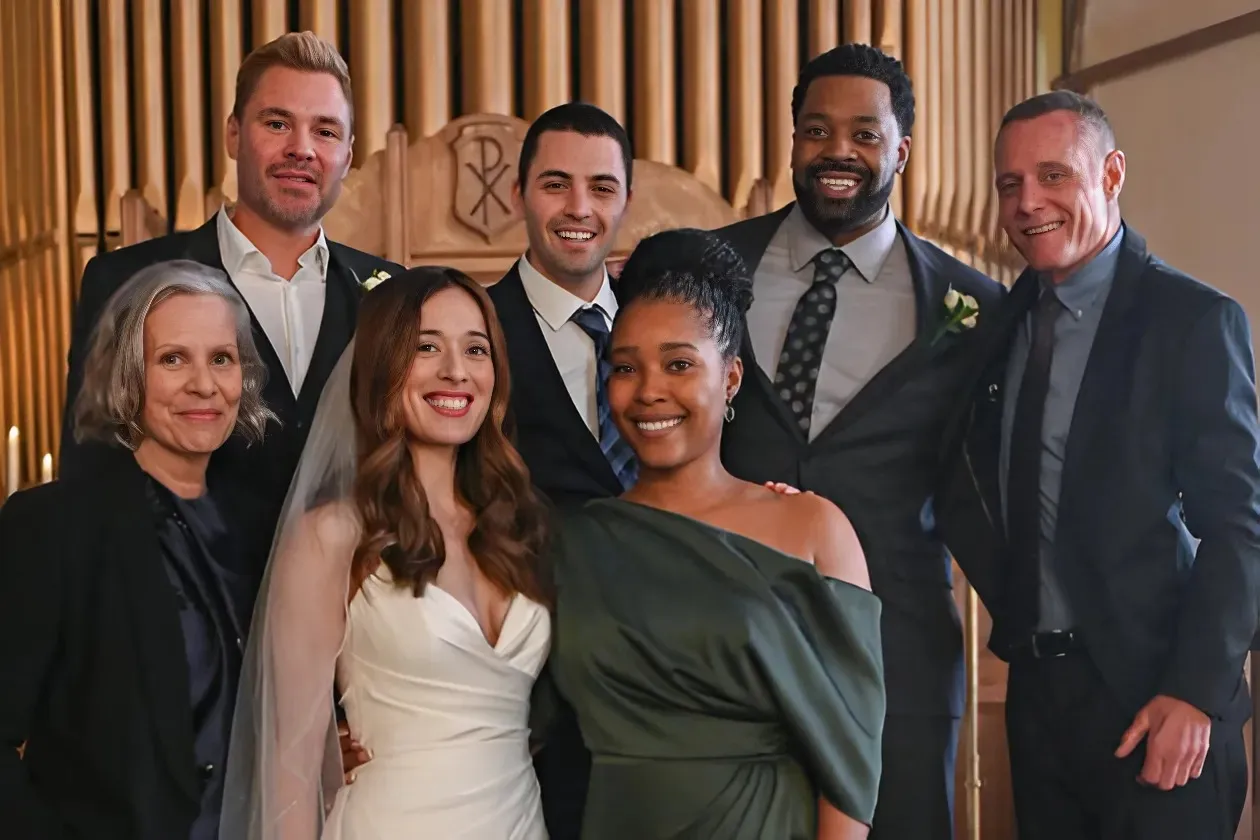 Marina Squerciati Talks Burzek's Quick Wedding, Voight's Dark Future & Expanding The Family in Chicago P.D