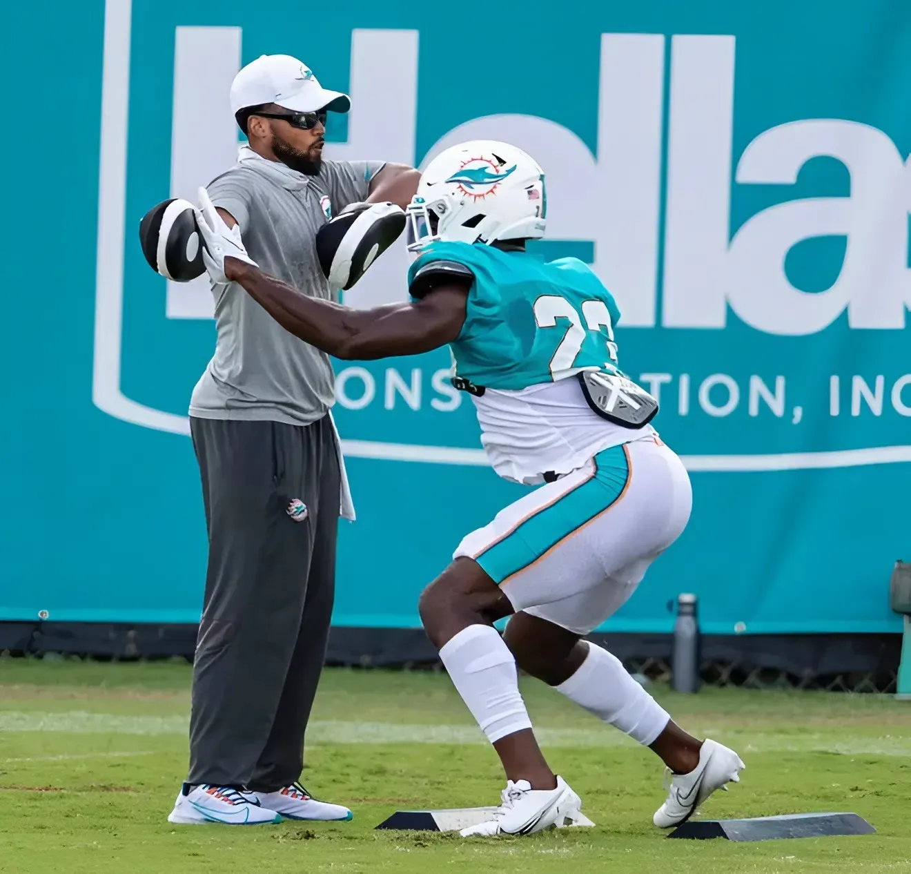 It's only OTAs but one young Dolphins cornerback is already turning heads