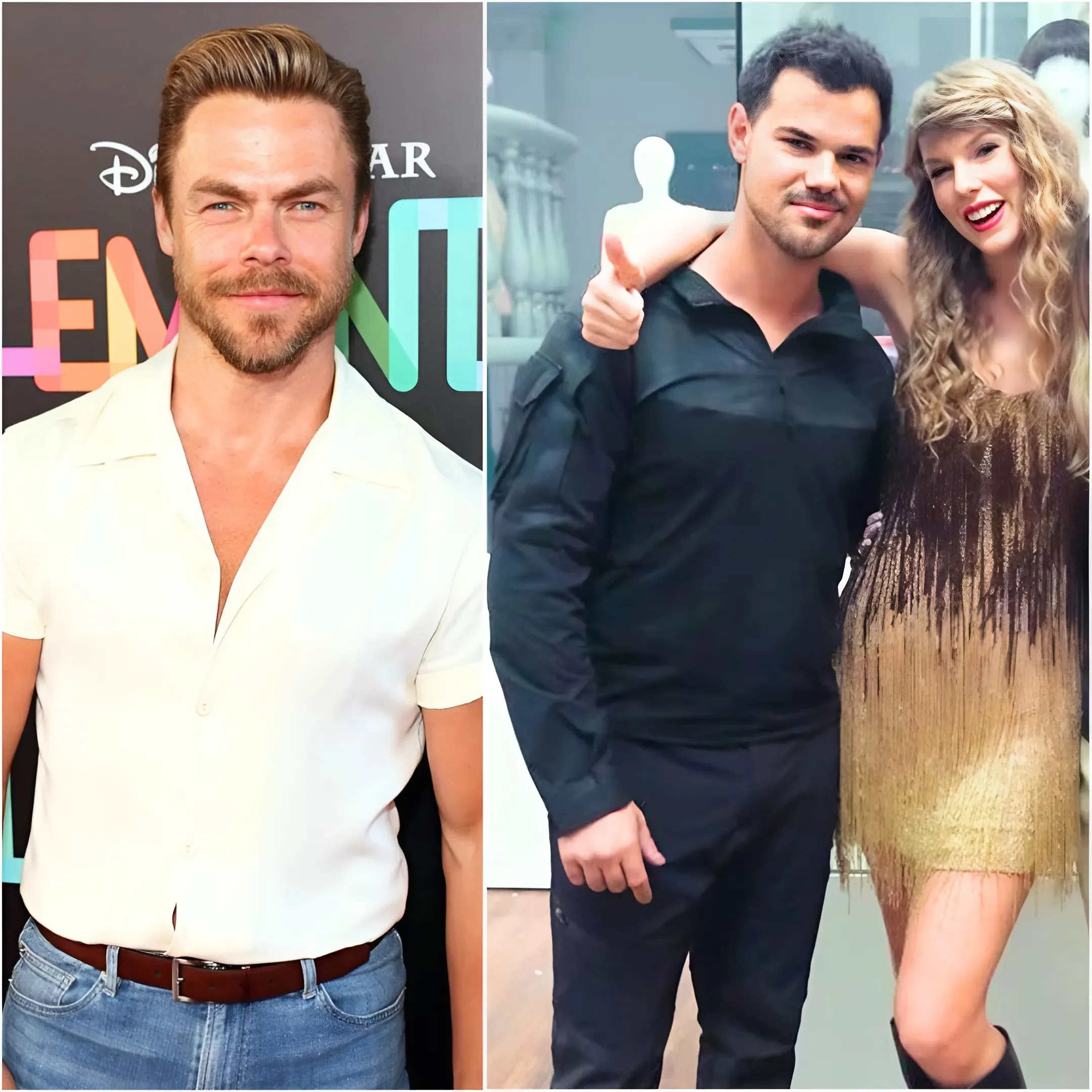 Derek Hough Hints at Epic ‘DWTS’ Moment — Taylor Swift and Taylor Lautner ‘Might Actually Happen’