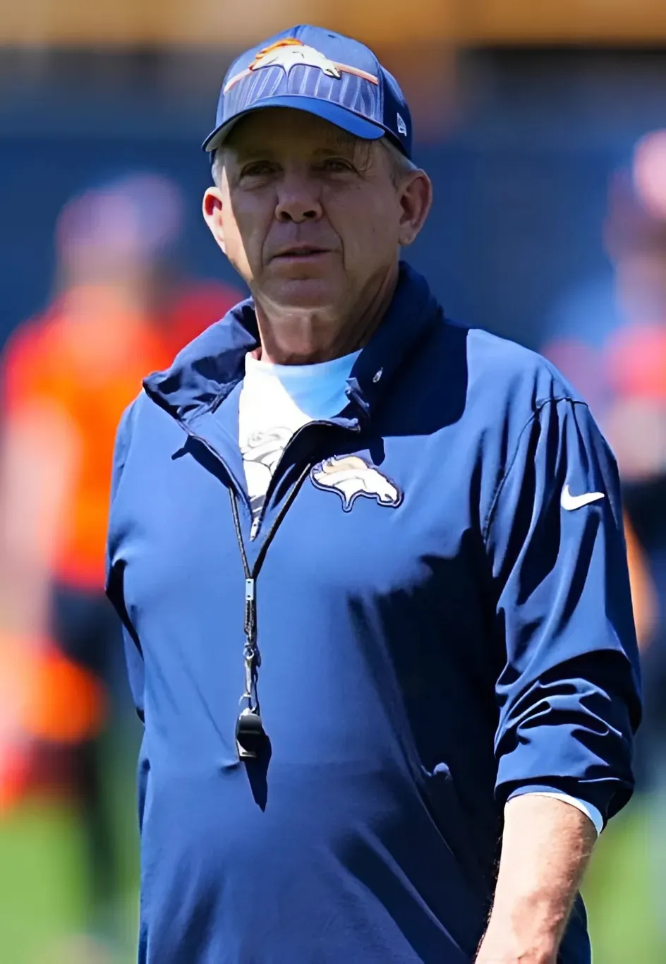 Broncos HC Sean Payton sets the record straight on rumors regarding a player's potential position change