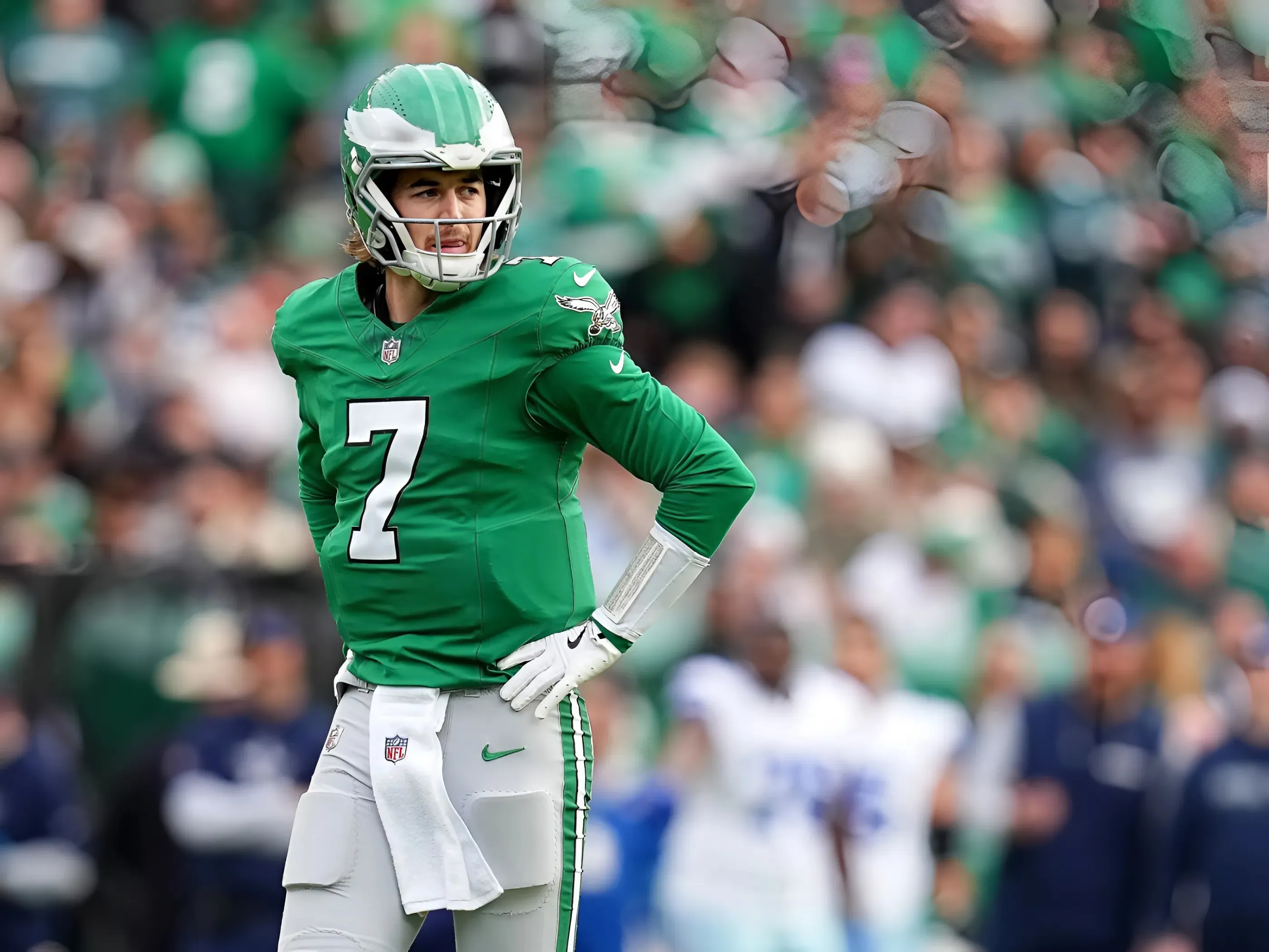 Kenny Pickett doesn't hold back speaking about playing for Eagles and throws shade at the team that drafted him