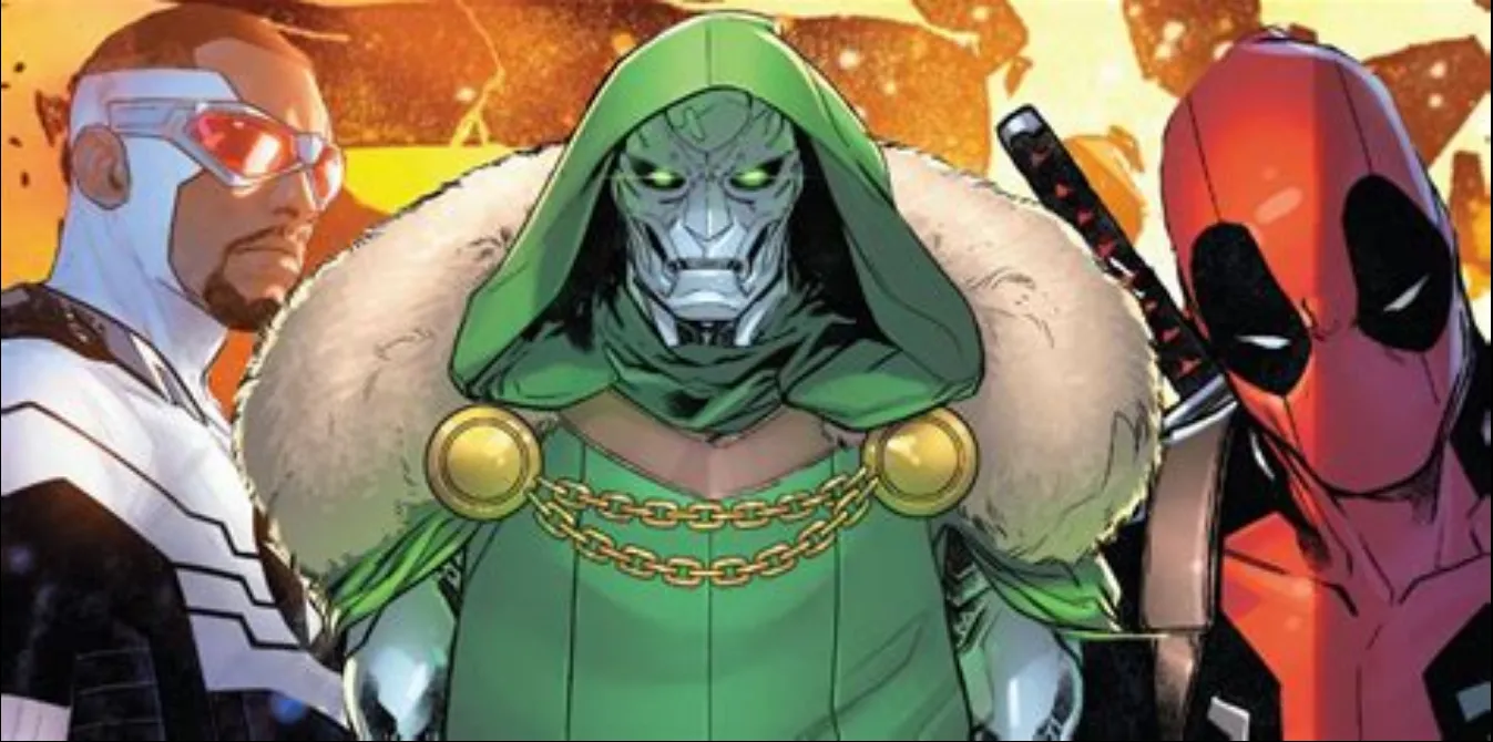 El Capitán América vs. Doctor Doom