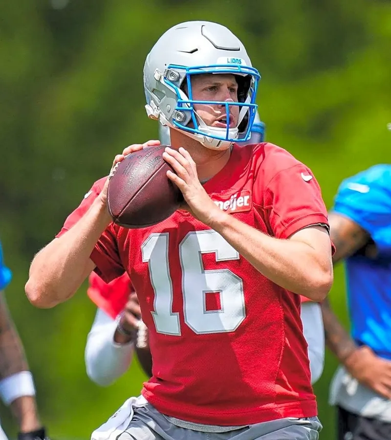 Lions' Jared Goff embracing 'challenge' of working with new OC