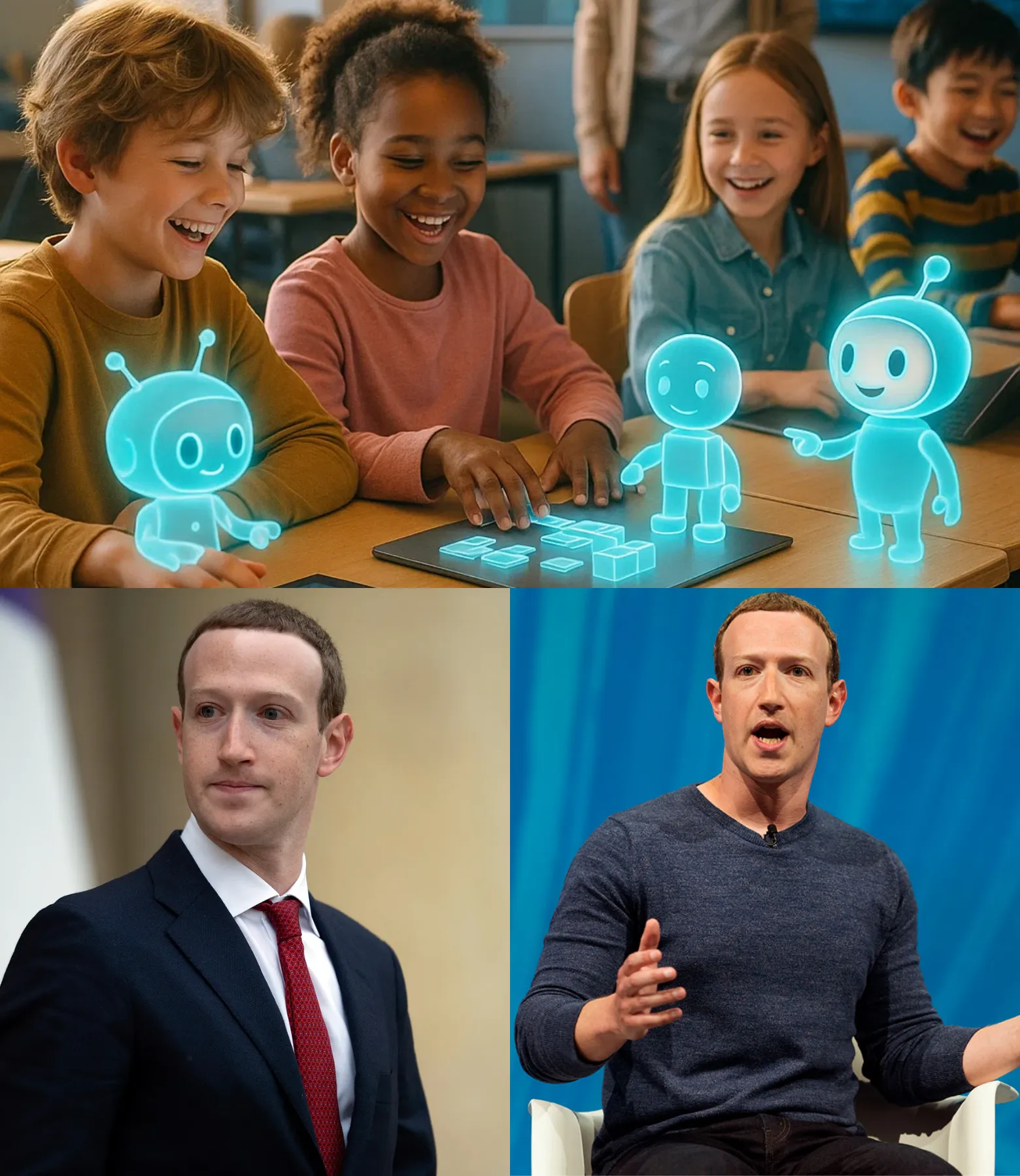 Mark Zuckerberg Declares Children Will No Longer Play Together as Each Is Assigned an AI Best Friend from Kindergarten
