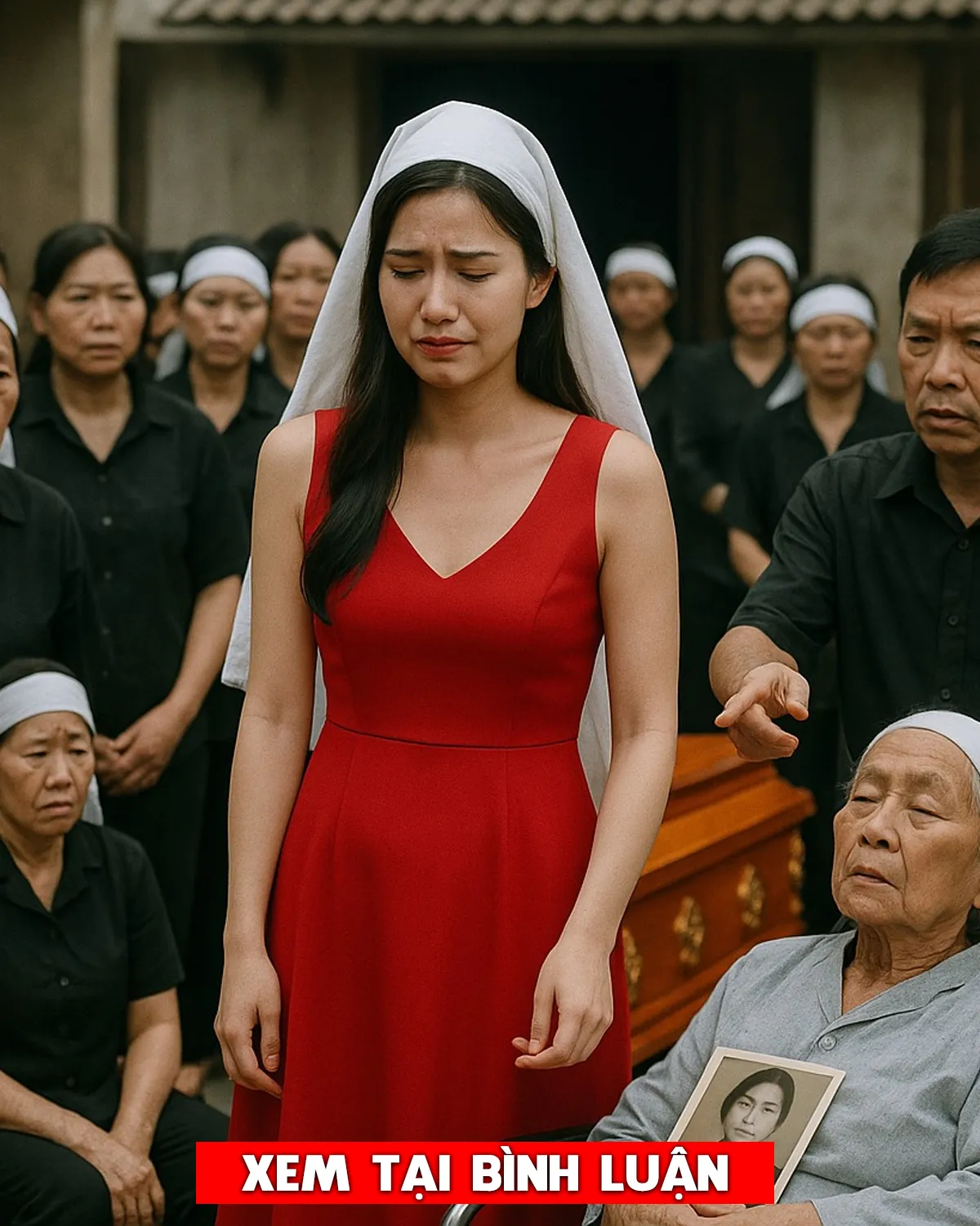Gia đình ông Tùng, một gia đình truyền thống ở làng quê Nghệ An, đang chìm trong không khí tang lễ