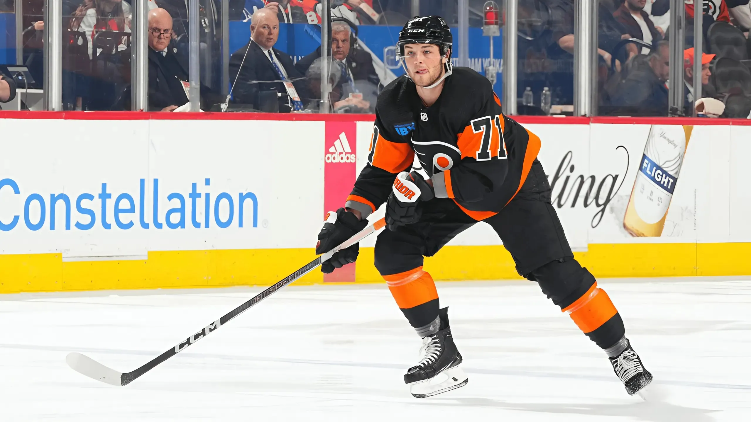 Flyers Re-Sign Forward Tyson Foerster to a Two-Year Contract