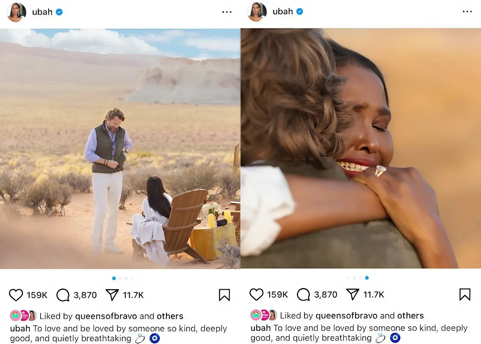 RHONY’s Ubah Hassan is Engaged to Boyfriend Oliver Dachsel, See Pics From the Emotional Proposal and Her Ring as Andy Cohen & Co-Stars React