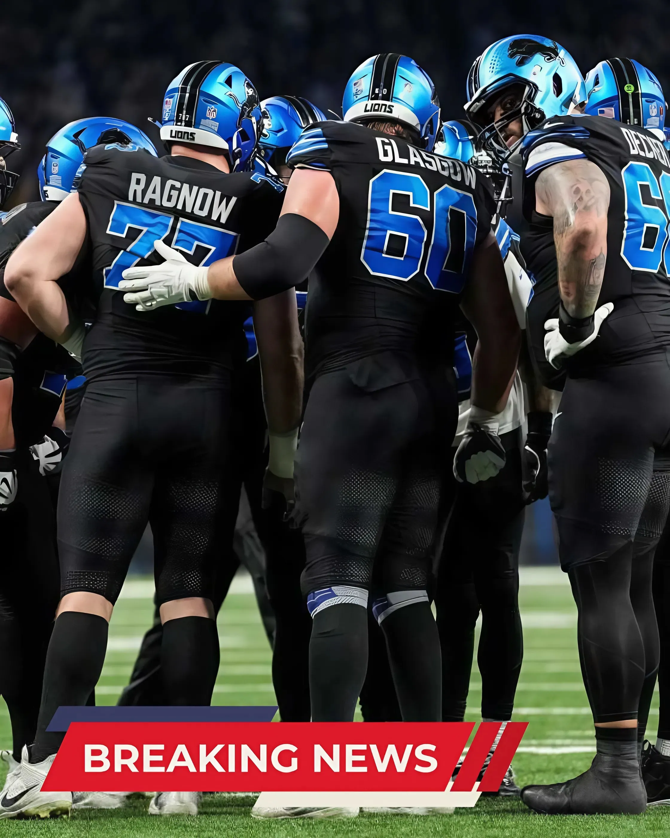 The Lions' Offensive Line May Be a Problem in 2025