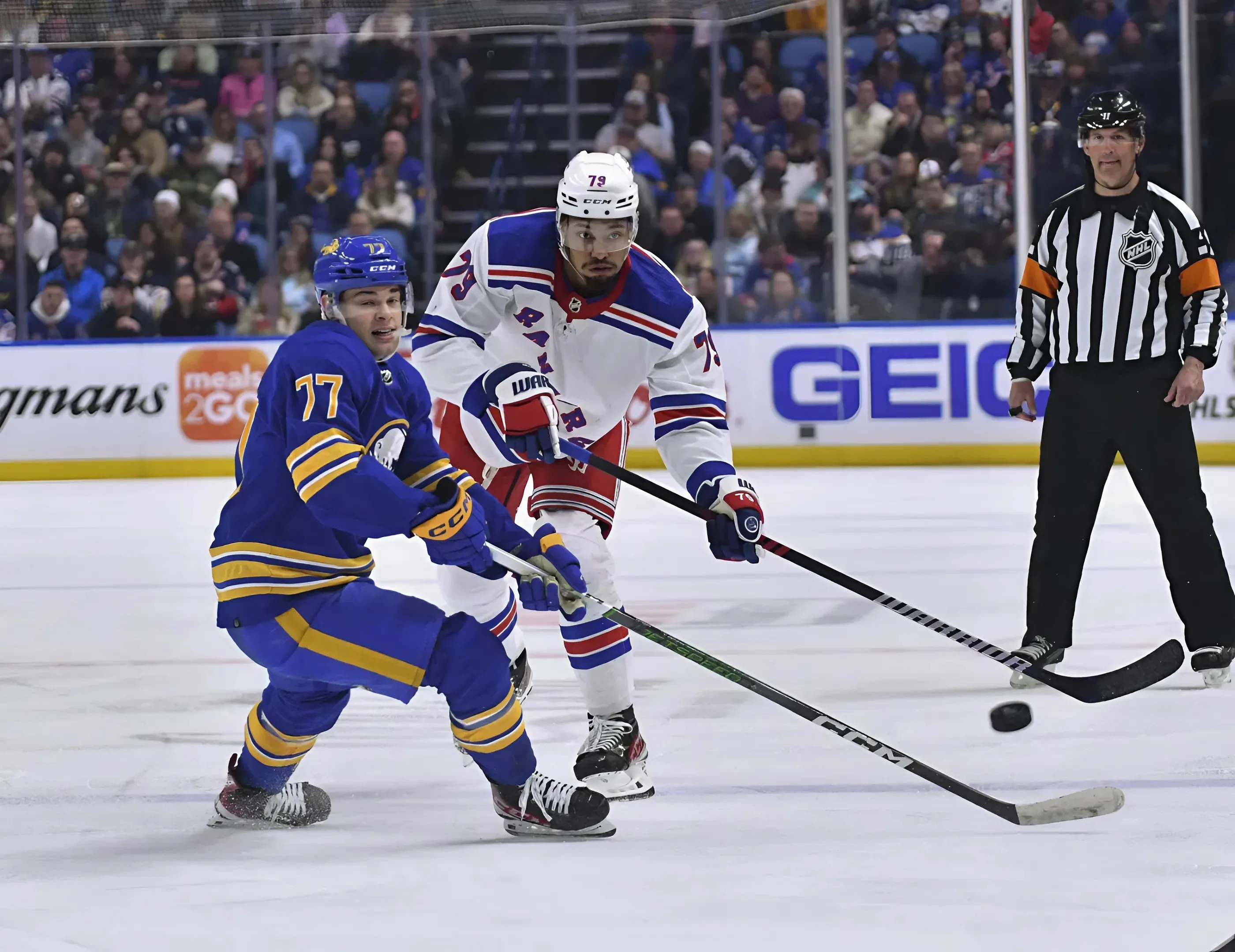 The Rangers' Reported Interest In JJ Peterka During Trade Deadline Leads To Speculation Heading Into Offseason