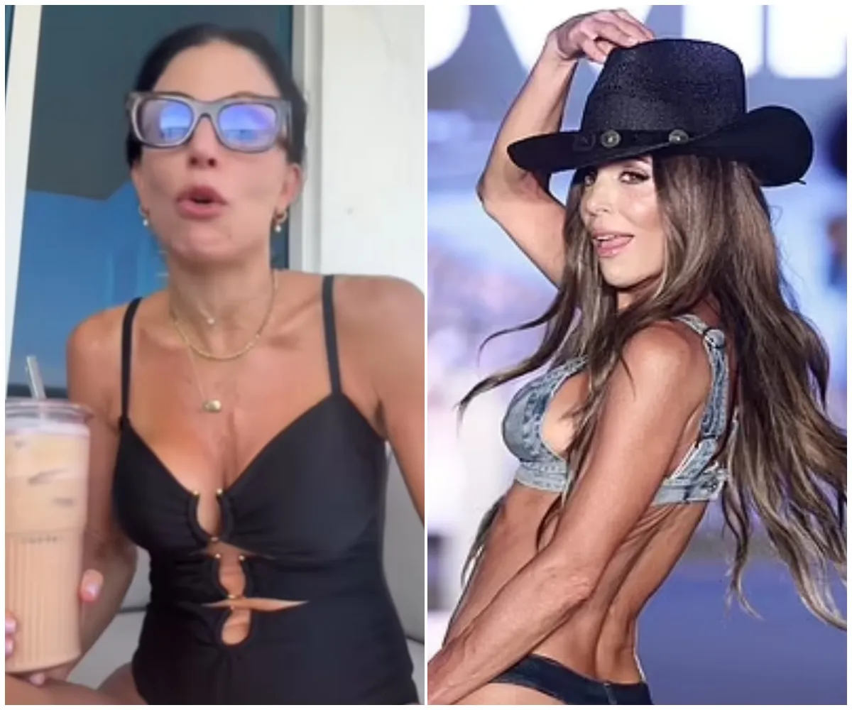 Bethenny Frankel, 54, hits back at body shamers after she shocked fans with thong bikini runway appearance - suong