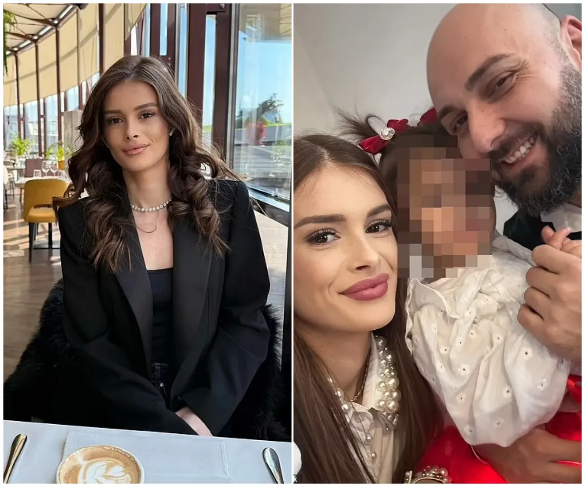 Pregnant reality TV star Teodora Marcu, 23, is shot dead in front of toddler daughter in cold-blooded daylight ambush — three years after rising to fame on Love Island-style show in Romania - suong