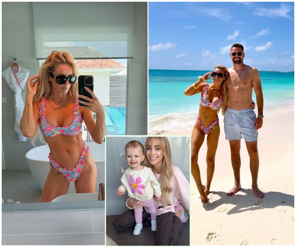 “Mum-shamed and NOT having it!” Love Island’s Laura Anderson lashes out at trolls after being slammed for leaving baby Bonnie behind on Maldives trip with boyfriend Clark Robertson - suong