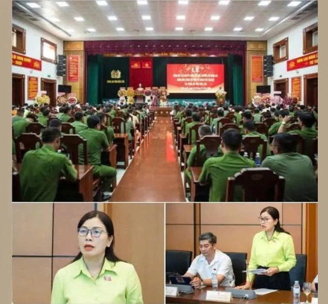 Nữ thiếu tướng CA Nguyễn Thị Xuân nhận quyết định nghỉ hưu