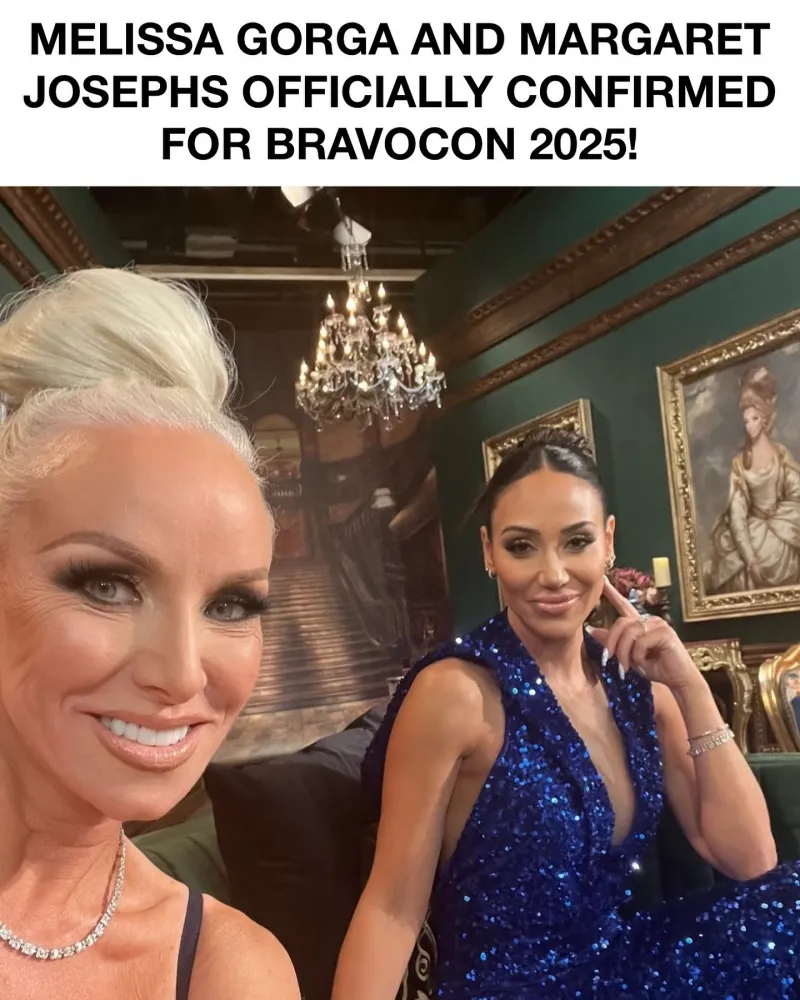 Melissa Gorga & Margaret Josephs Officially Confirmed for BravoCon 2025! 🎉