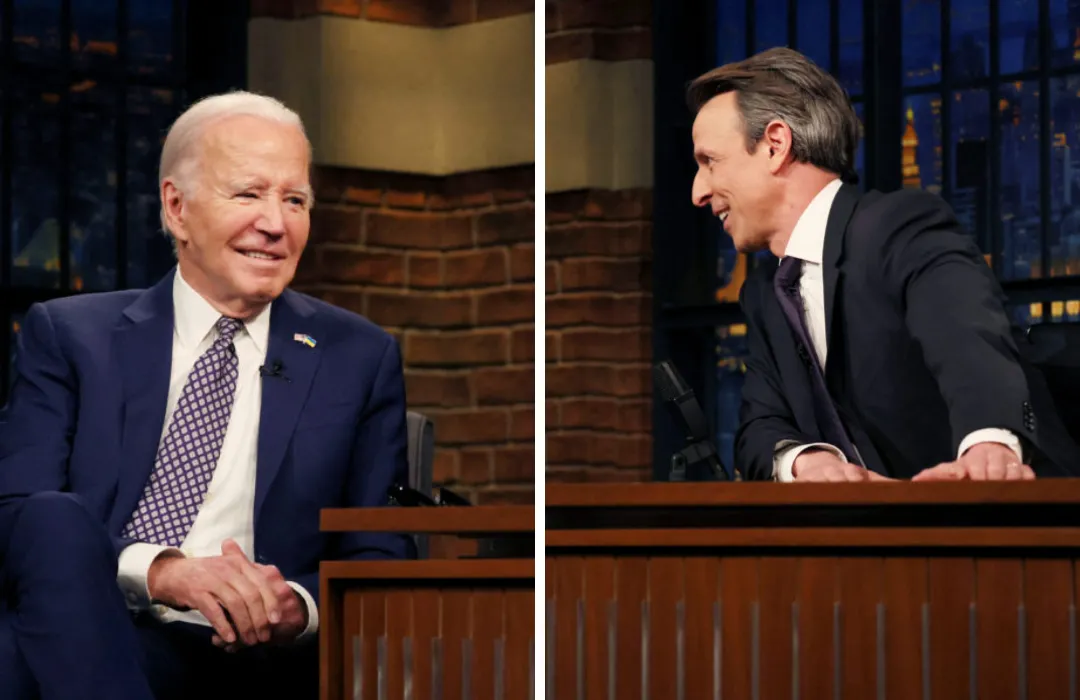 Seth Meyers Mocks Media Frenzy Over Biden's Health, Highlights Bigger Issues