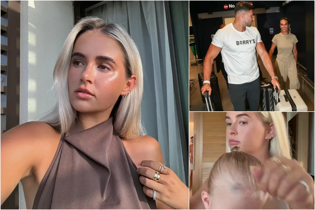 Molly-Mae Hague posts cute beauty tutorial with Bambi – but fans are distracted by VERY naked detail in t... ngocc
